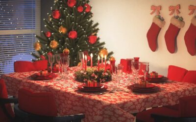 Tovaglie natalizie, come arredare la tavola per Natale